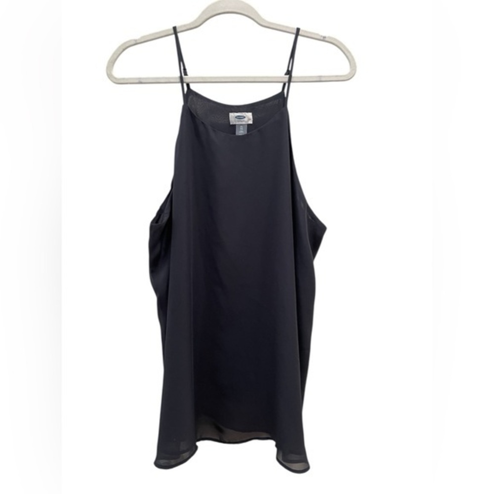 Old Navy Grey Halter Neck Sleeveless Blouse